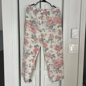 Vintage Flower Pants